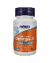 Now Foods, Omega-3, 1000 mg, 30 cápsulas blandas de gelatina de pescado