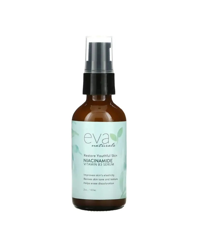 Eva Naturales, Serum de Niacinamide Vitamin B3, 2 oz (60 ml)