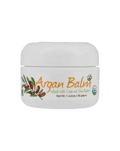 [A0087] Sierra Bees, Bálsamo hidratante de argán con manteca de cacao y de karité para tu piel, 28 g