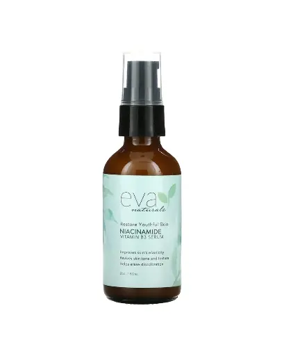 [A0183] Eva Naturales, Serum de Niacinamide Vitamin B3, 2 oz (60 ml)