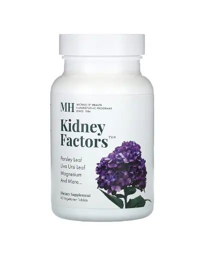 [A0196] Michael´s Naturopathic, Sumplemento alimenticio Factores renales,60 comprimidos vegetales